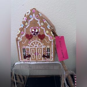 Betsey Johnson GINGERBREAD HOUSE CROSSBODY